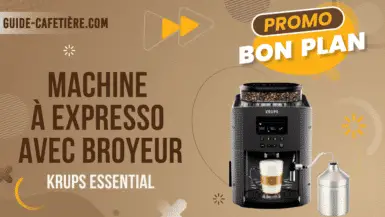 Machine à Expresso avec Broyeur Krups Essential bon plan